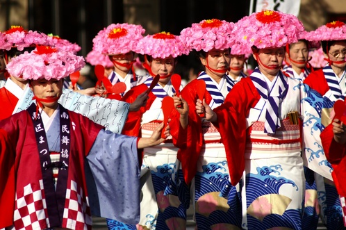เทศกาลงานประจำปีประเทศญี่ปุ่น เดือนเมษายน