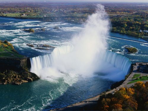 น้ำตกไนแอการา Niagara-waterfalls